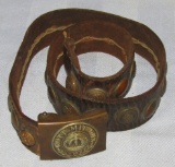 WW1 German Soldier Leather Souvenir/