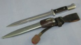K98 Field Bayonet With Chromed Fittings/Blade/Scabbard For Parade? Portapee/Frog