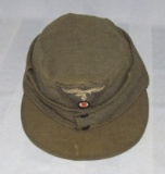 Combat Worn Luftwaffe Summer Weight M43 Cap For Enlisted