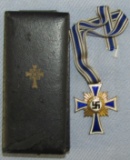 Cased Mother's Cross In Gold-Alfred Stubbe, Berlin