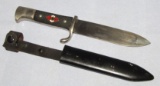 Hitler Youth Knife With Blut Und Ehre! Motto Blade-ANTON WINGEN JR.
