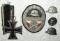 5pcs-WW1 EK2-3pcs Stahlhelm Pins-1938 Dated Stahlhelm Competition Badge