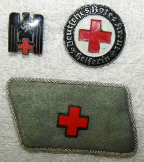 3pcs-WW2 Period DRK Insignia/Collar Tab