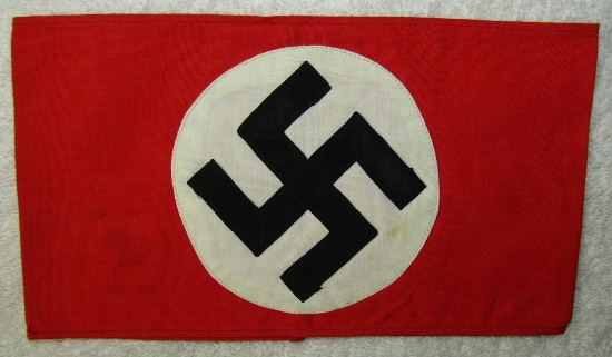 NSDAP Multi Piece Armband With Paper RZM Tag
