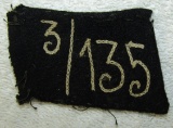 3rd SA Sturm/135th Standarte Single Collar Tab-Brandenburg District