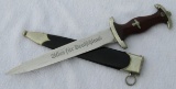 NSKK Dagger With Scabbard-ED WUSTHOF Maker