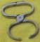 Scarce Ca. 1930-40's Oval Handle Lever Lock Police Wrist Cuff