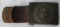 Wehrmacht EM Combat Finish Steel Buckle W/Tab-1940 Dated By G. Brehmer