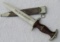 Early SA Dagger With Scabbard-Scarce Maker Of Kaufmann & Sohne