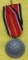 Heavy Version Luftschutz Service Medal With Spanish Volunteer Medal Ribbon
