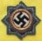 Cloth German Cross In Gold With C.E. Juncker 