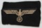 Panzer Enlisted Breast Eagle Period Sewn On Cut Off Panzer Wrapper Remnant