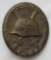 Scarce Wound Badge In Gold With Soldiers Initials Etched On The Reverse
