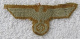 Uniform/Scrapbook Removed Wehrmacht Tropical/Afrika Korps Cap Eagle