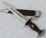 Exemplary  Condition SA RZM Dagger With Scabbard-RZM M7/83-RARE!  Richard Pluemacher Sohn, Solingen