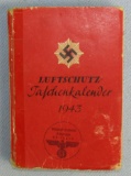 1943 Dated Luftschutz History/Operations Handbook