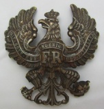 WW1/Earlier Prussian Silver Eagle Front Plate For The Pickelhaube Spike Helmet-Scarce Smaller Size