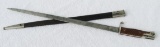 Rare M1898 Non Quillback Blade German Dress/Parade Bayonet-Dbl Sided Engraved Blade