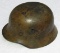 WW2 Italian Theater Camo M40 German Helmet-Stellar Example!