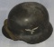 Modified M40 German Luftwaffe Dbl Decal Helmet W/Italian M33 Helmet Liner