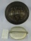 WW1  Mark I British Brodie ID Painted Helmet-U.S. Officer Named WW1 Mess Kit-Note From Family