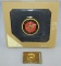 Solid Brass Buckle With Screw Post Attached EGA-NOS USMC Leather Cover Photo Album