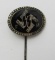Original WW2 Period SS/FM Supporting Member Donation Stickpin-By Deschler-Numbered