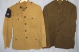 2pcs-WW1 U.S. Air Corp Summer Weight & Wool Tunics