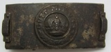 Rare WW1 Period German Telegraph Soldier  Belt Buckle