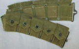 WW2 U.S. Soldier M1 Carbine Ammo Web Belt