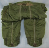 WW2 U.S. Army Air Forces Type A-11A Flight Trousers-Have Partial Vet Serial Number-Size 34
