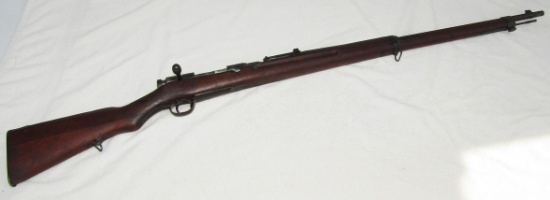 (LOT DESCRIPTION CORRECTED)Type 38 Japanese Arisaka Rifle With Intact Non Ground "MUM"