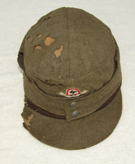 Very "Salty" RAD M43 Type Cap For Enlisted