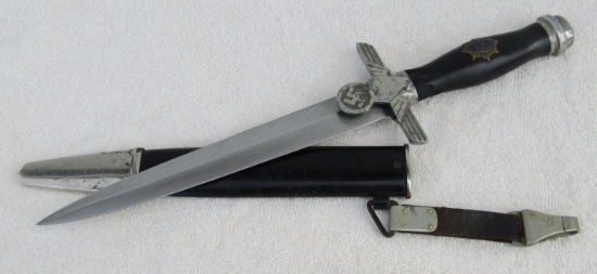 1st Model RLB Dagger With Scabbard/Hanger  For Enlisted-Kroneck Maker Mark