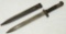 Austrian Steyr M1871/84 Bayonet With Scabbard-Chilean Mauser Export Stamp