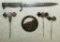 5pcs-Misc WW1 German Soldier Insignia-Iron Cross Stick Pins/Souvenir Bayonet Letter Opener