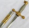 U.S.M.A. West Point Cadet Sword With Scabbard Circa 1960's