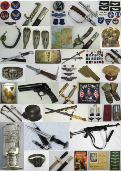 MILITARY COLLECTIBLES AUCTION JAN. 13, 2022 @5pm