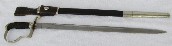 Scarce Late WW1/Weimar Period German Police Officer's Short Sword-J.A. HENCKELS