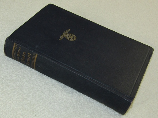1940 Dated Blue Hard Cover Mein Kampf With Gold Gilt Accents-Wedding Edition?