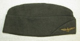 Early WW2 Period USMC Overseas Cap With EGA-Cap Size Pilot Wings