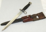 M1957 Swiss Sturmgewehr 57 Assault Rifle Bayonet W/Scabbard/Frog