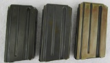 3pcs-Colt AR-15 Rifle Magazines-.223 Cal. All Are Colt Marked