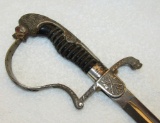 Early WW2 Period German Cavalry Officer's Lion Head Sword-31