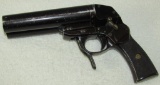 Scarce Early WW2 Luftwaffe Double Barrel Flare Pistol-1941 Dated