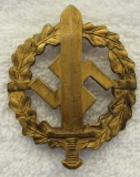 Early SA Sports Efficiency Badge In Gold-