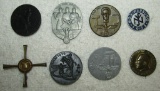 8pcs-Misc. Third Reich Era Rally Badges