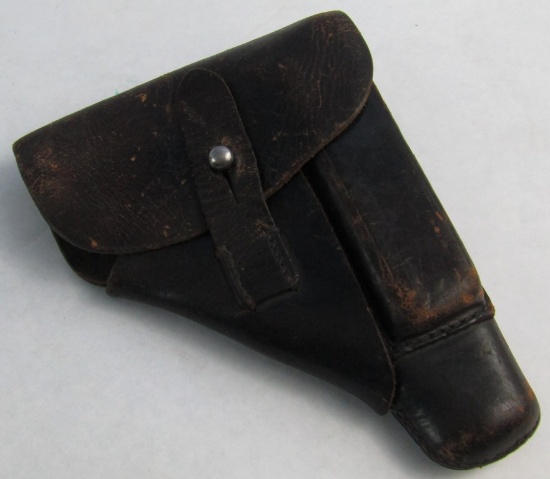 3rd Reich Period Sauer Model 38H 7.65 Cal. Pistol Holster With Nazi Proof Stamp-Named