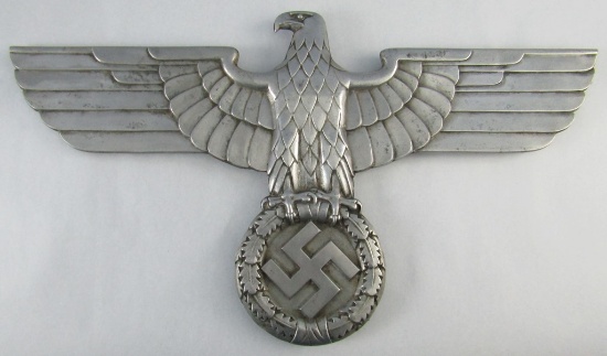 Rare Smaller Size Nazi Railway Train Car/Locomotive Eagle