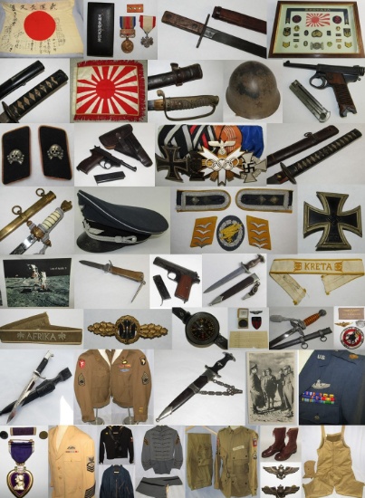 MILITARY COLLECTIBLES AUCTION  JUNE 7 2022 5:00 PM